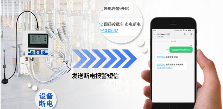 多探頭型冷鏈全程溫濕度在線(xiàn)監(jiān)測(cè)系統(tǒng)(圖2)